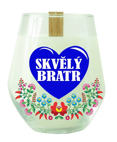 Svíčka ze sójového vosku - skvělý bratr