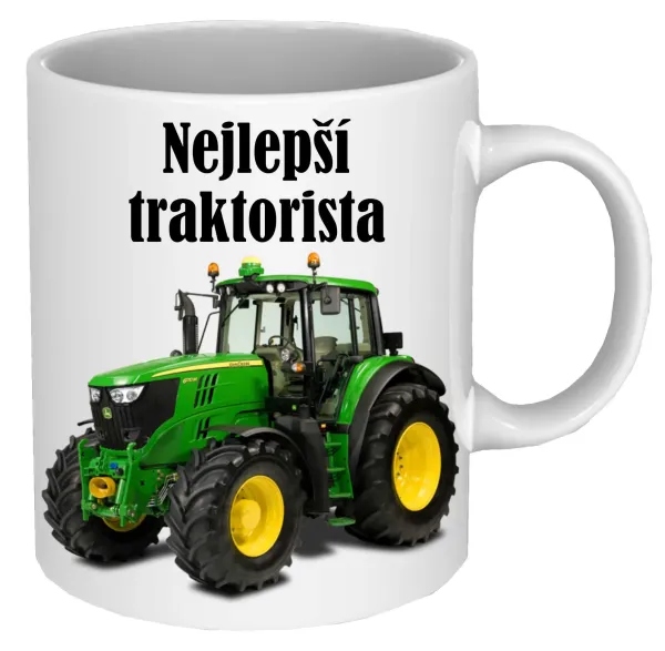 Hrnek – nejlepší traktorista